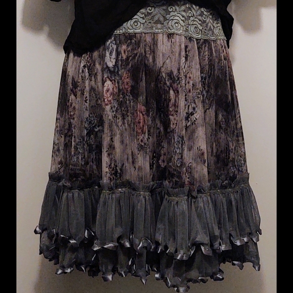 Lapis Dresses & Skirts - Lapis Floral Skirt (Skirt Only)